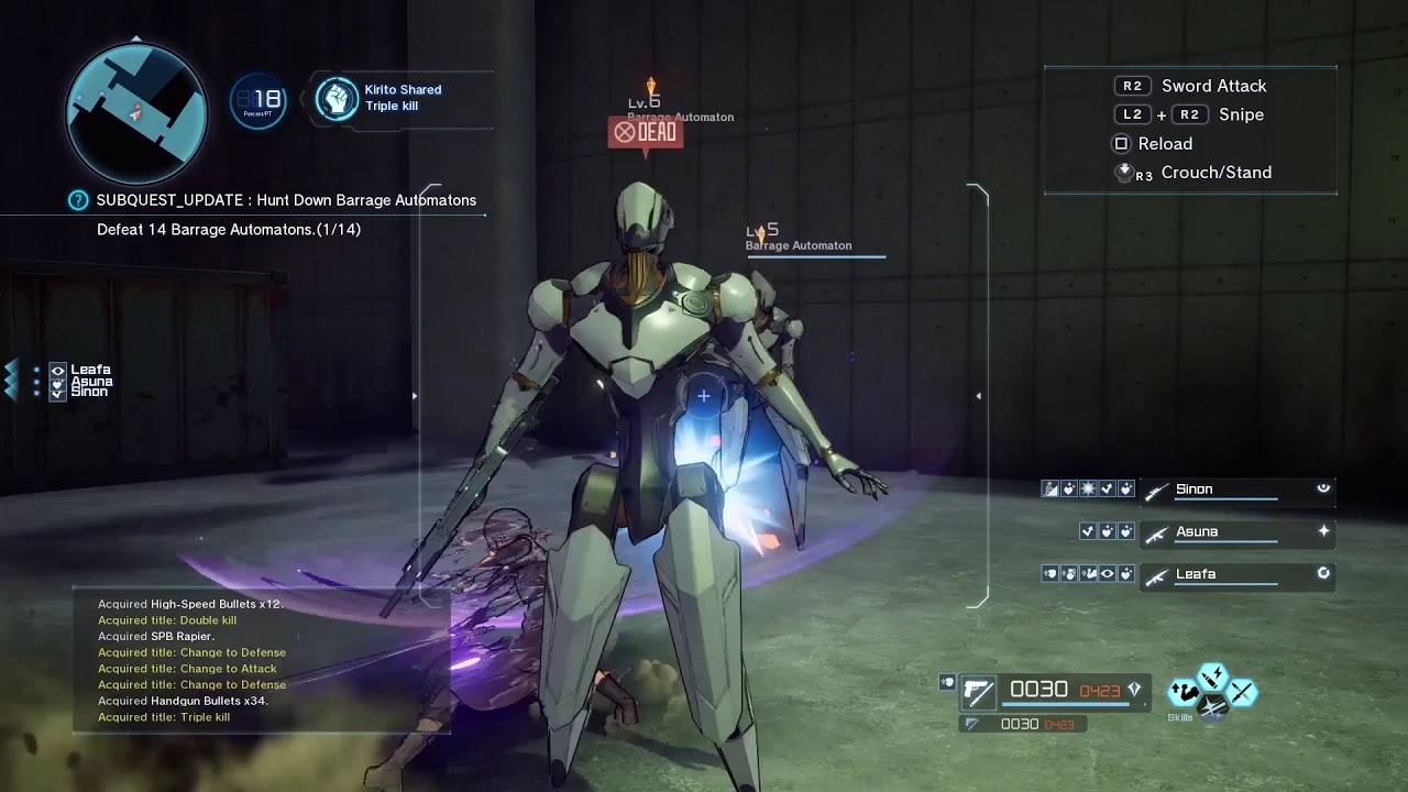 Sword Art Online : Fatal Bullet