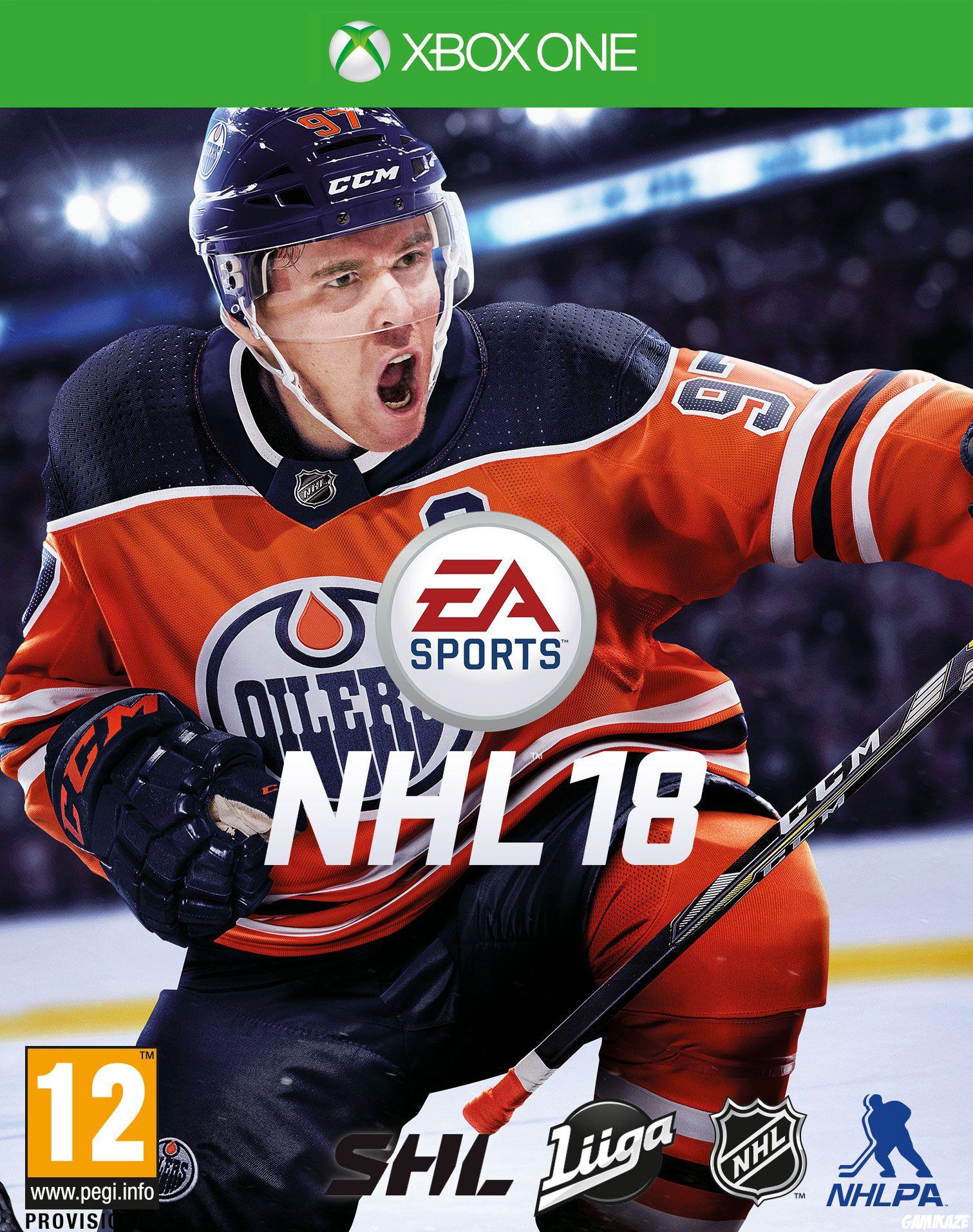 cover NHL 18 xone