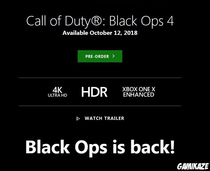 Call of Duty : Black Ops IIII