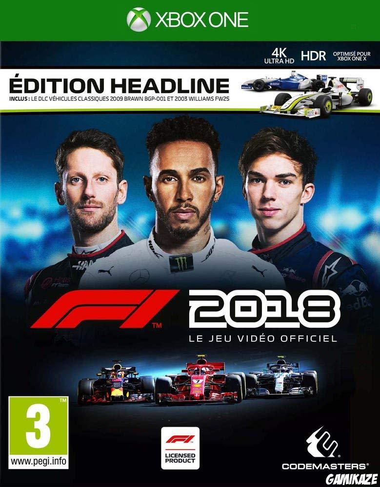 cover F1 2018 xone