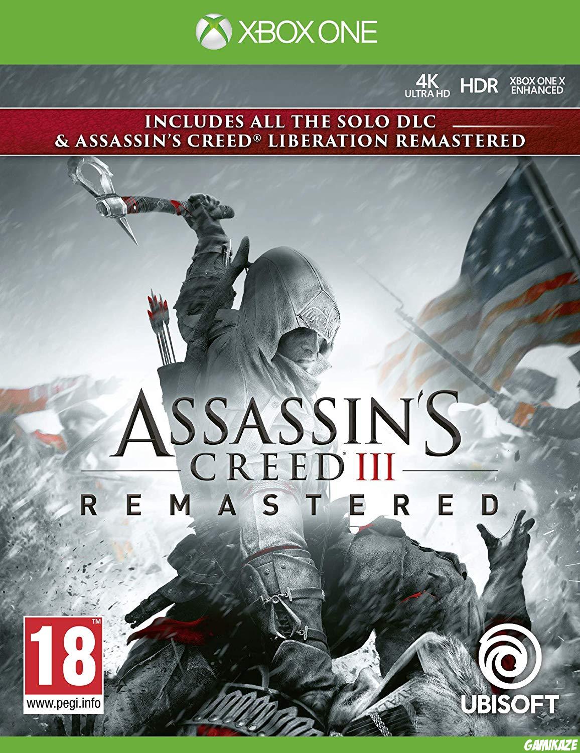 cover Assassin's Creed III Remastered xone