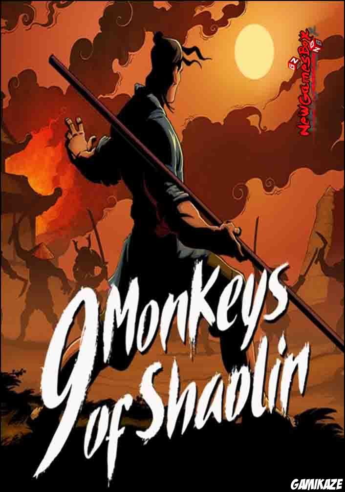 cover 9 Monkeys of Shaolin xone