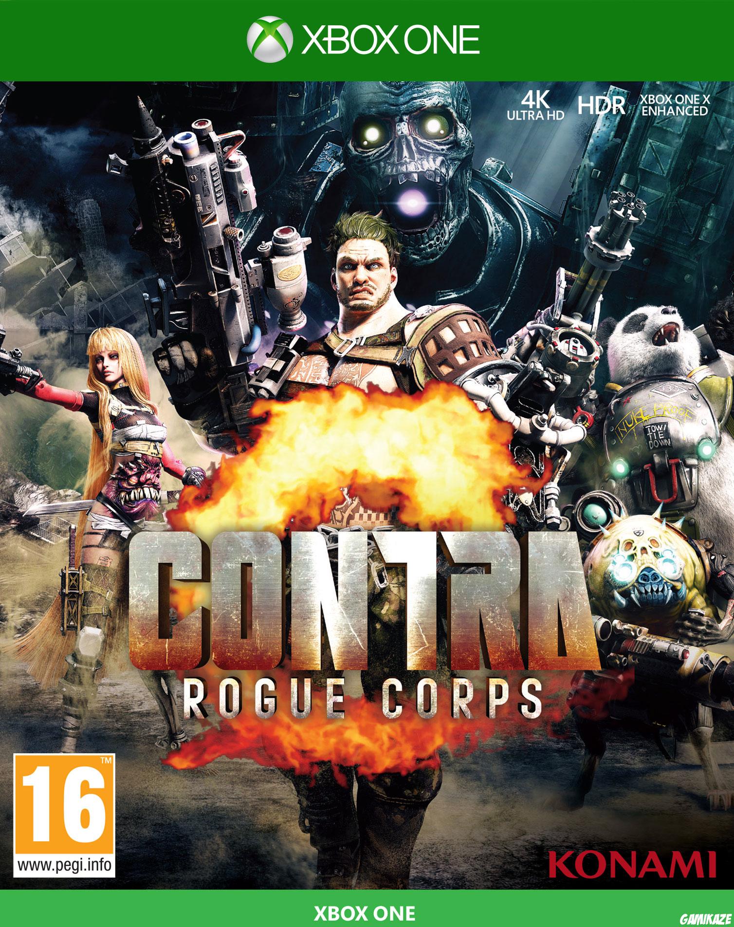 cover Contra Rogue Corps xone