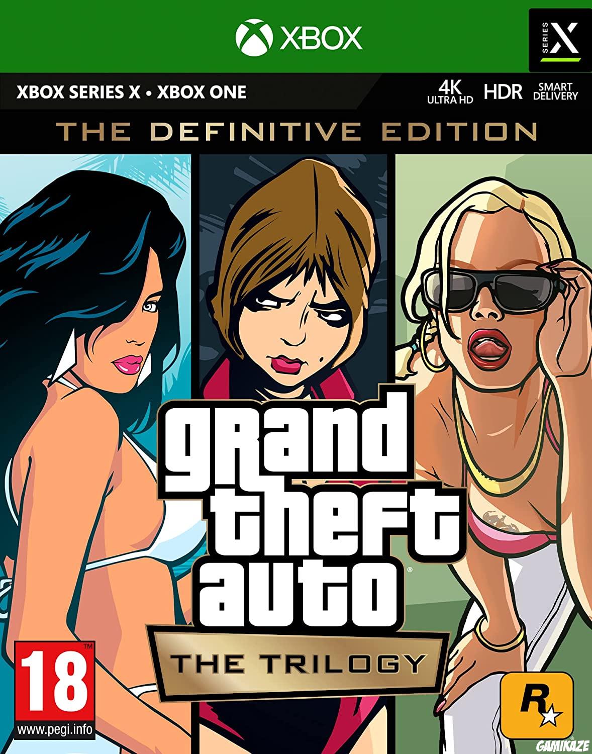 cover Grand Theft Auto : The Trilogy – The Definitive Edition xone
