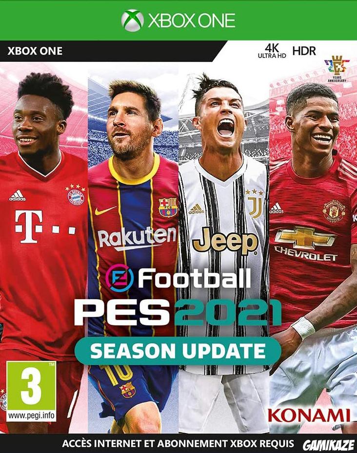 cover eFootball PES 2021 xone