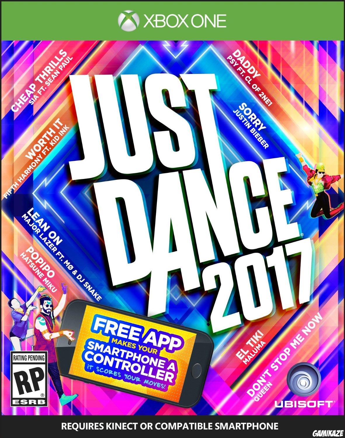 cover Just Dance 2017 xone