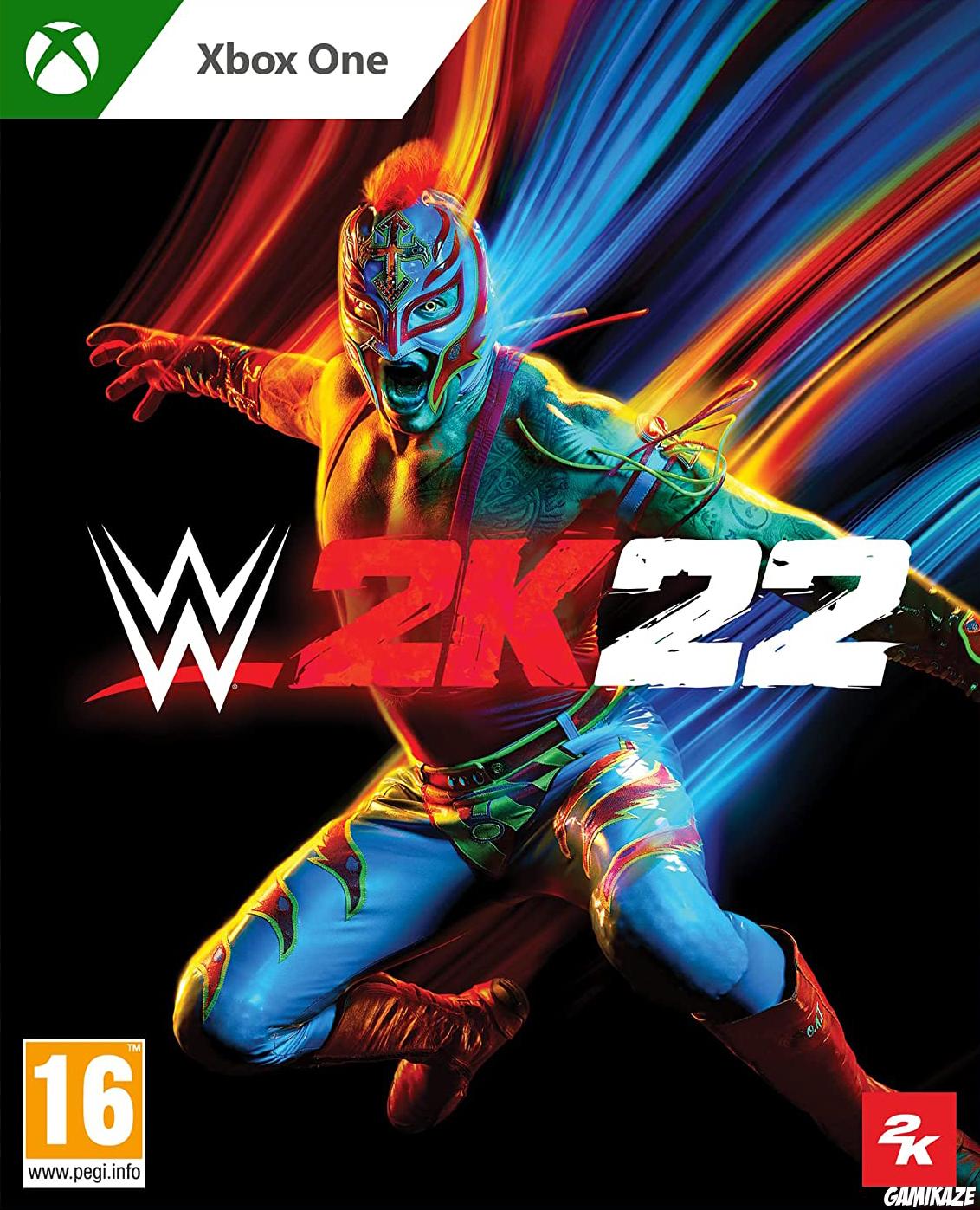 cover WWE 2K22 xone