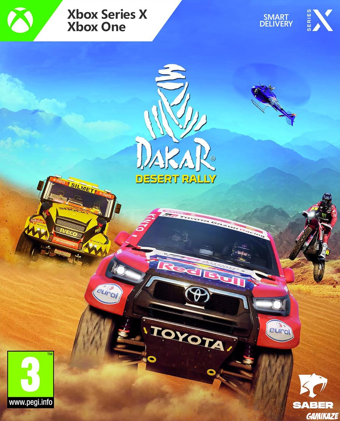 game type Course Dakar Desert Rally