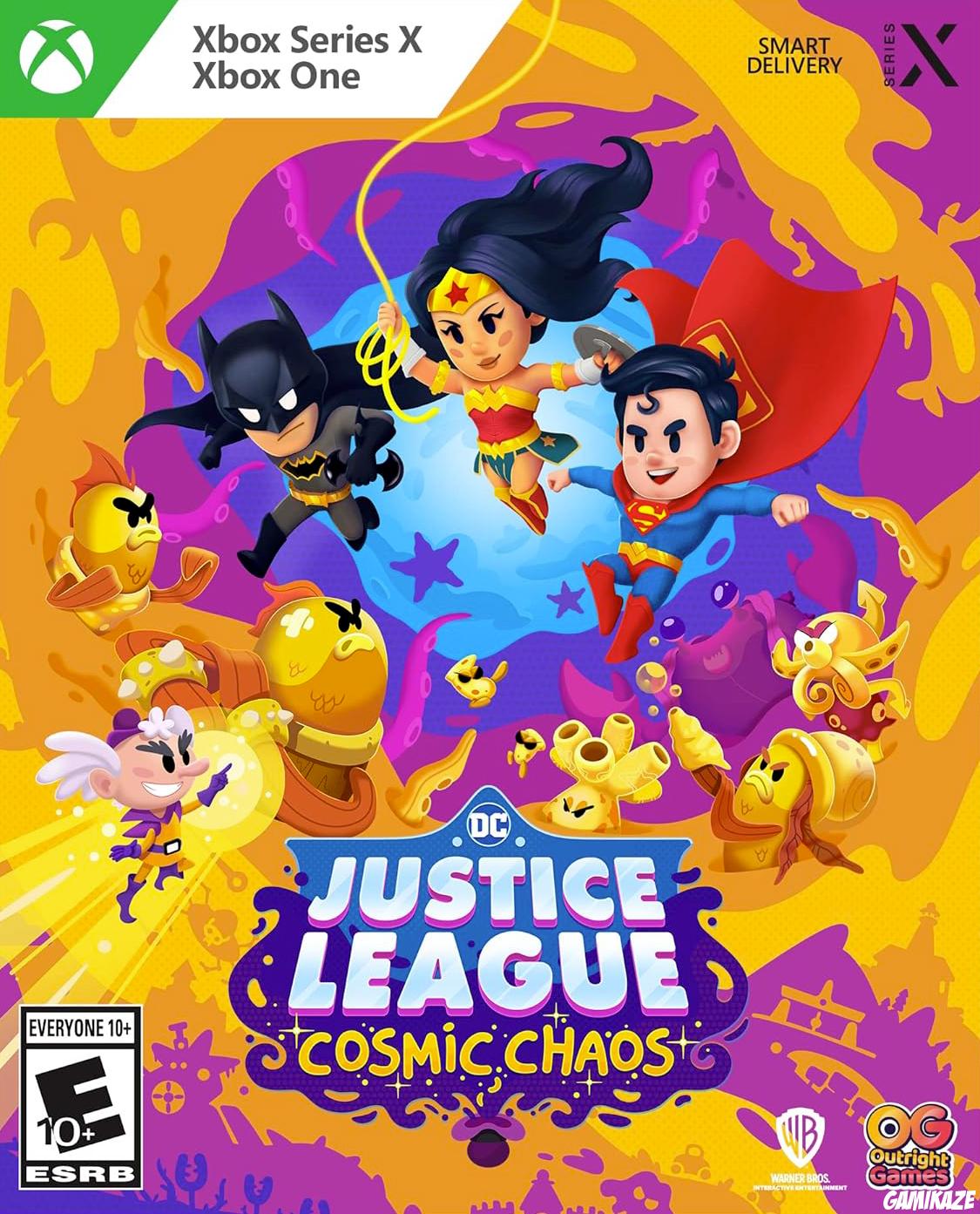 game type Action DC Justice League : Chaos cosmique