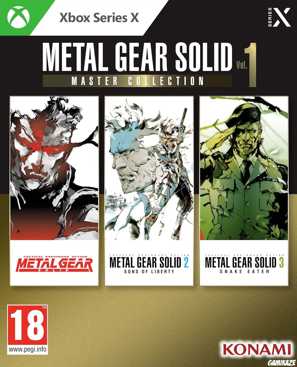 game type Action Metal Gear Solid : Master Collection Vol. 1