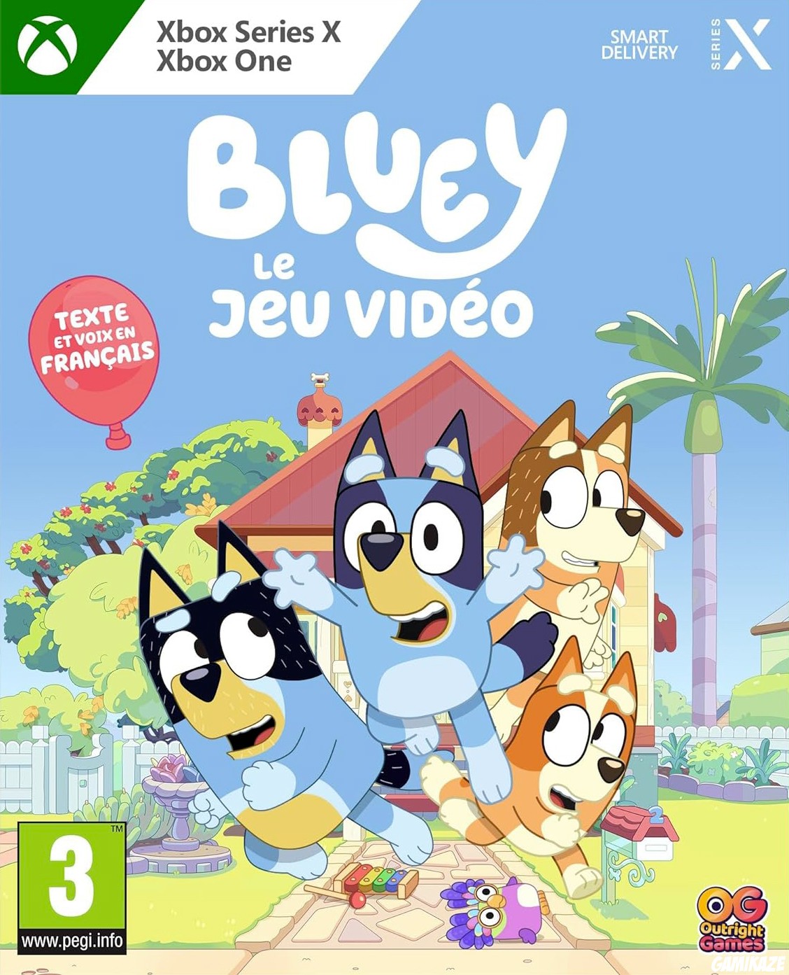 game type Action Bluey : le jeu vidéo