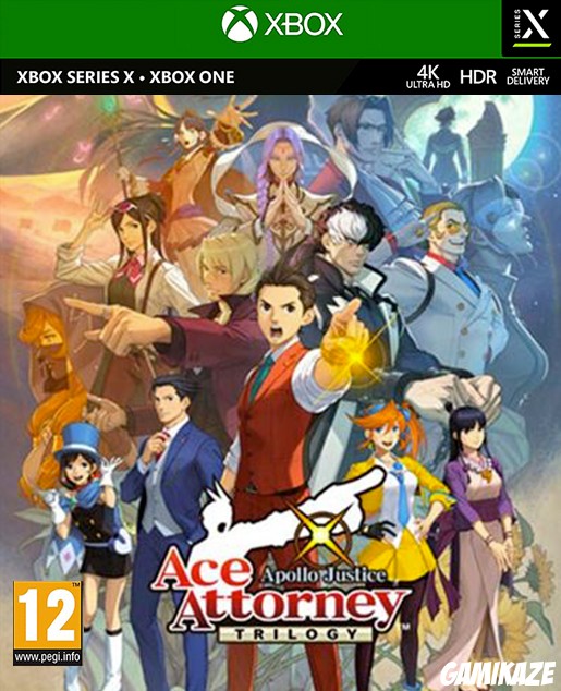 game type Visual Novel Apollo Justice: Ace Attorney Trilogy