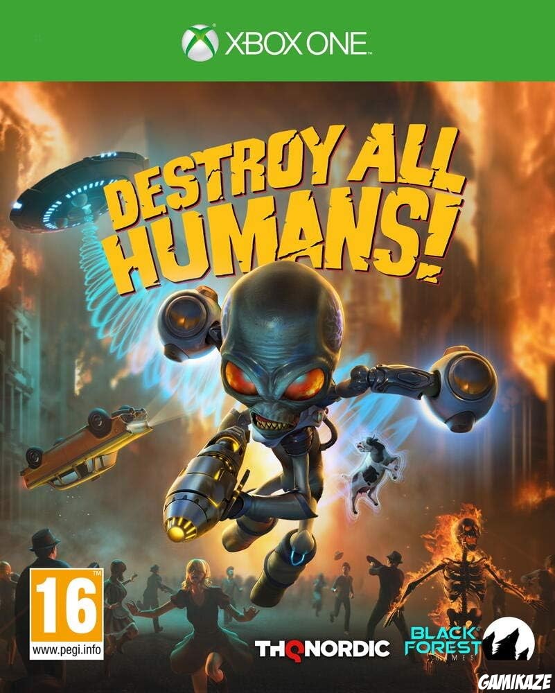 cover Destroy All Humans ! xone