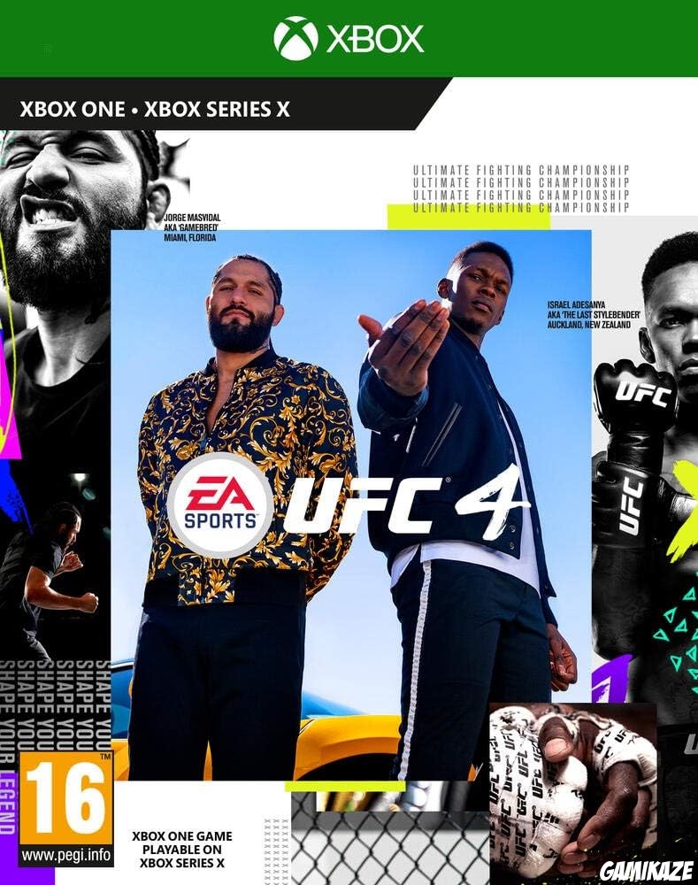 cover EA Sports UFC 4 xone
