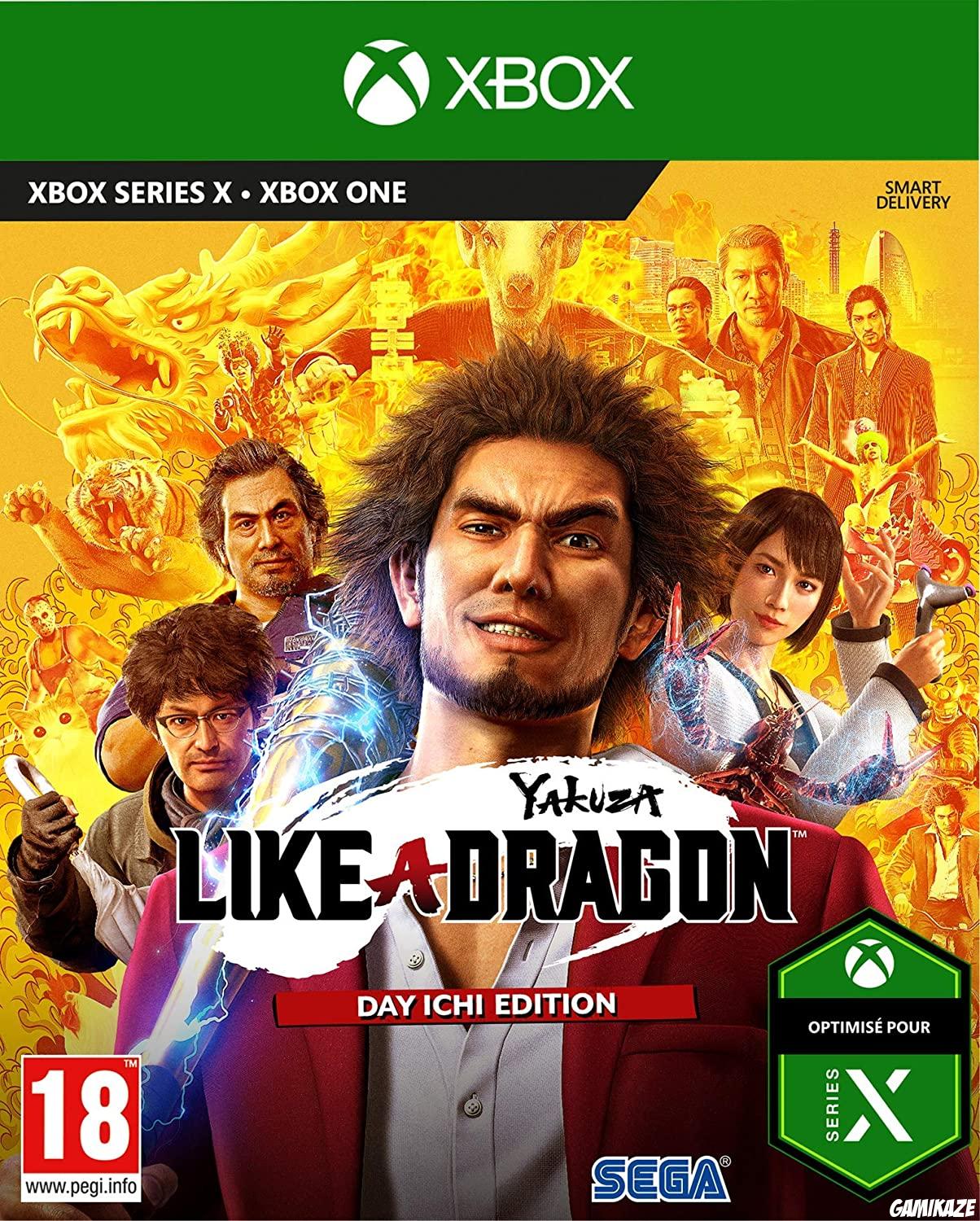 cover Yakuza : Like a Dragon xseriesx