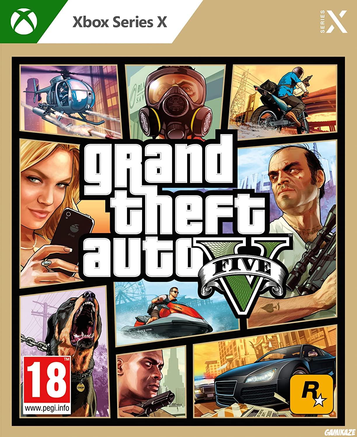 cover Grand Theft Auto V xseriesx