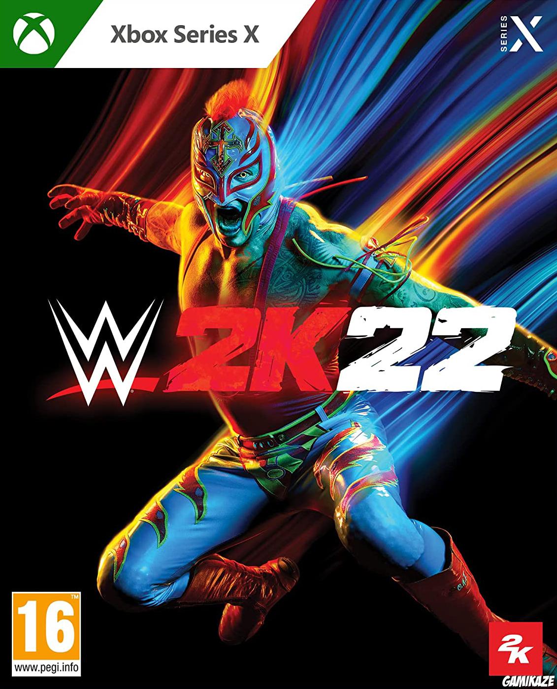 cover WWE 2K22 xseriesx