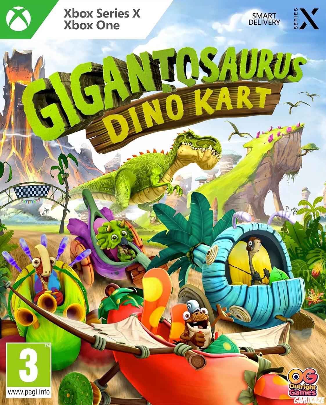 game type Course Gigantosaurus: Dino Kart