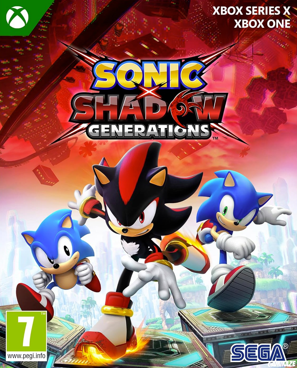 cover Sonic X Shadow Generations xseriesx