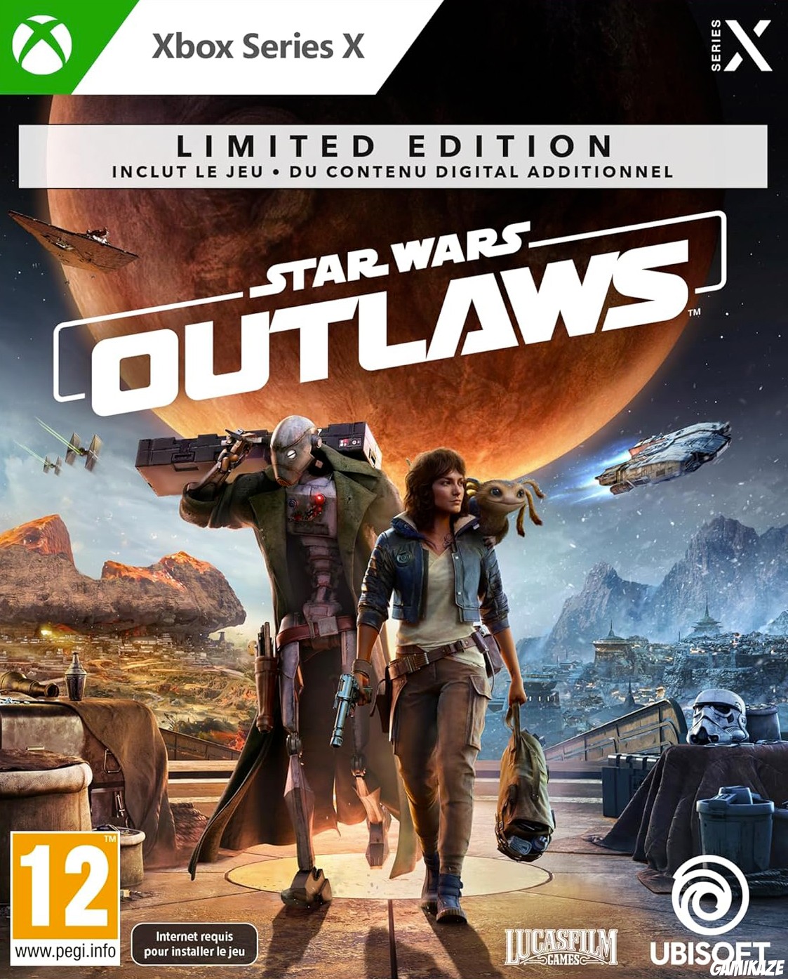 cover Star Wars Outlaws xseriesx