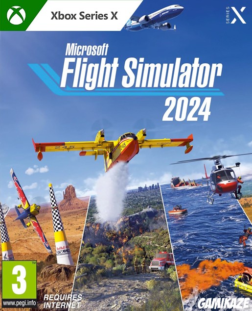 cover Microsoft Flight Simulator 2024 xseriesx