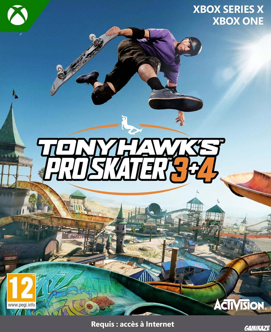 cover Tony Hawk's Pro Skater 3 + 4 xseriesx