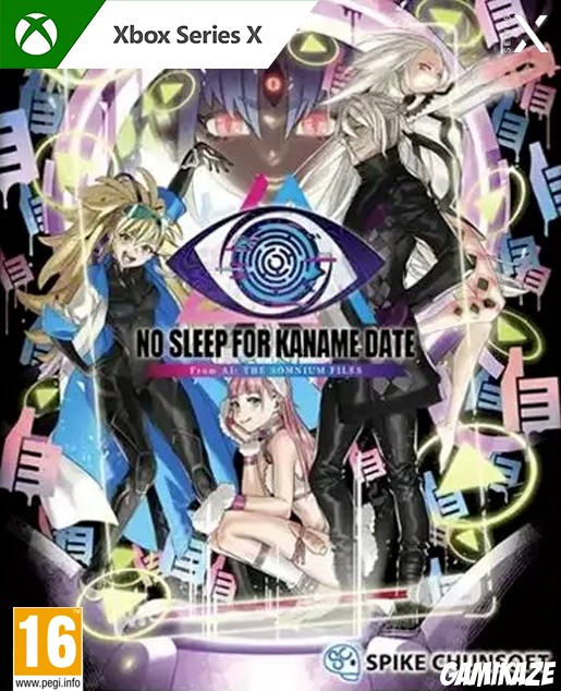 cover No Sleep for Kaname Date - From AI : The Somnium Files xseriesx
