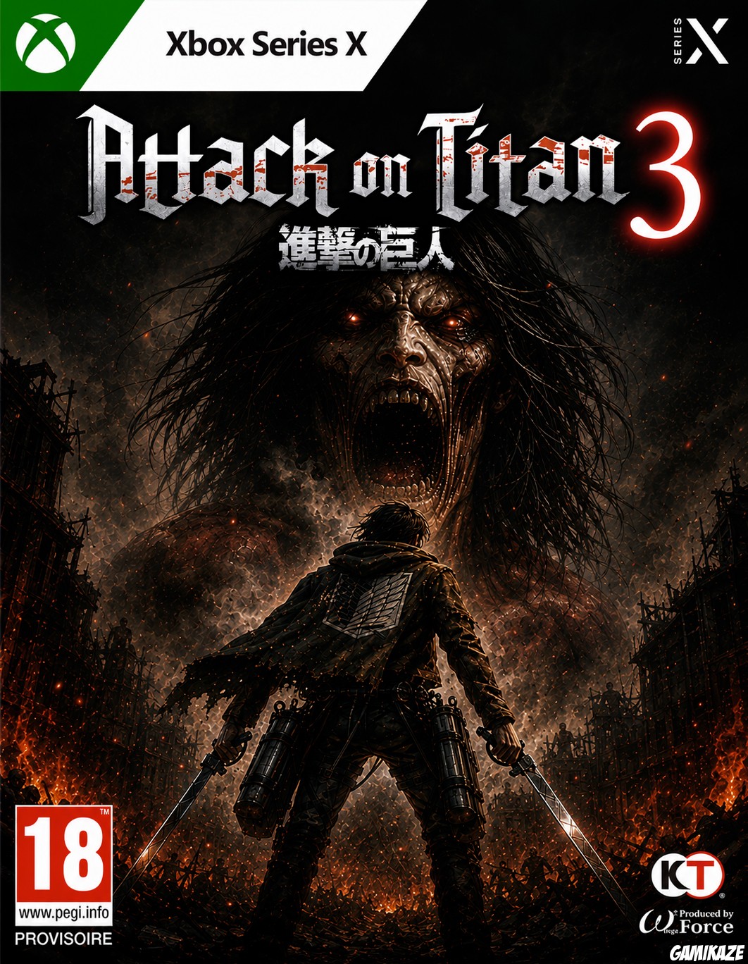 cover Attack on Titan 3 : Begin – for the Farewell xseriesx