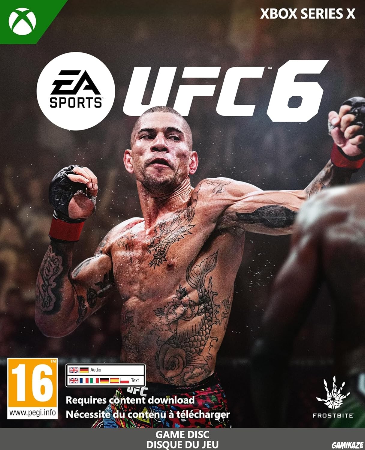 cover EA Sports UFC 6 xseriesx